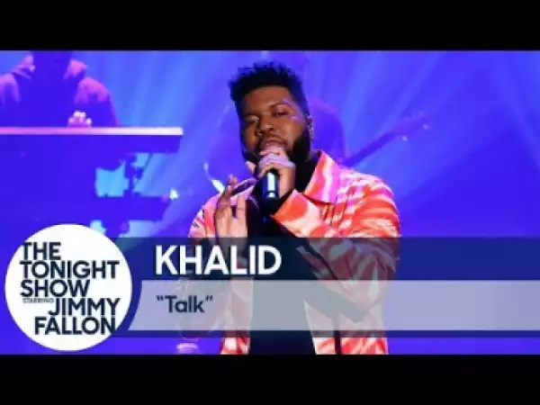 Khalid Performs “talk” Live On The Tonight Show